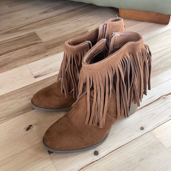 Mossimo Supply Co. Shoes - Fringe Cowboy Boots